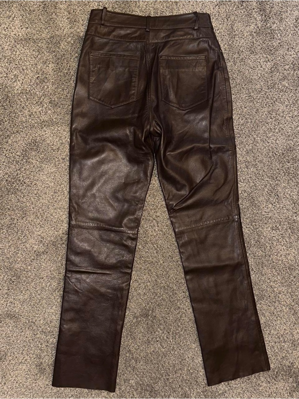 WALTER BAKER 100% Lamb Leather Pants   ORIGINAL PRICE $875.00 - Picture 4 of 7